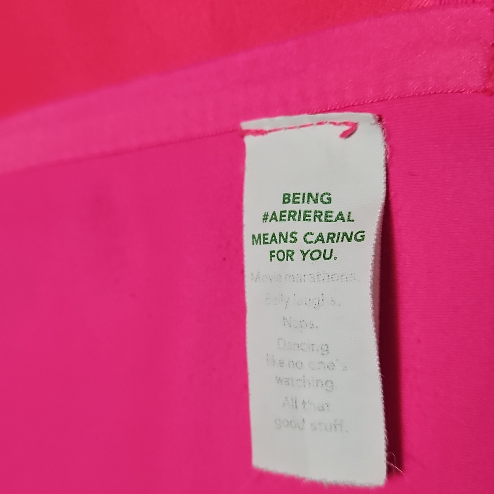 Aerie Smoothez Women's Pink Full Coverage Seamless High Waisted Bra Size XXL - Picture 9 of 16